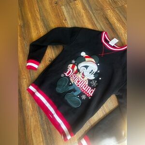 Disney Store Parks Mickey Mouse Holiday Sweatshirt for Adults Christmas Pullover
